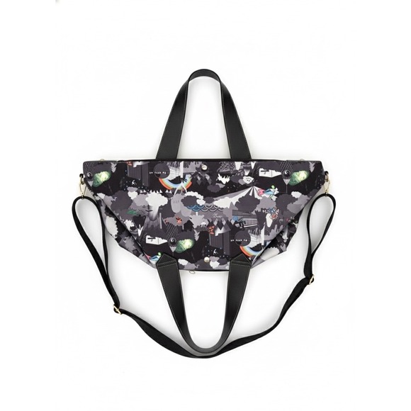 Rare! Paul Smith The Beatles Rainbow Wood Holdall Bag Limited Ed Weekender - Picture 4 of 10